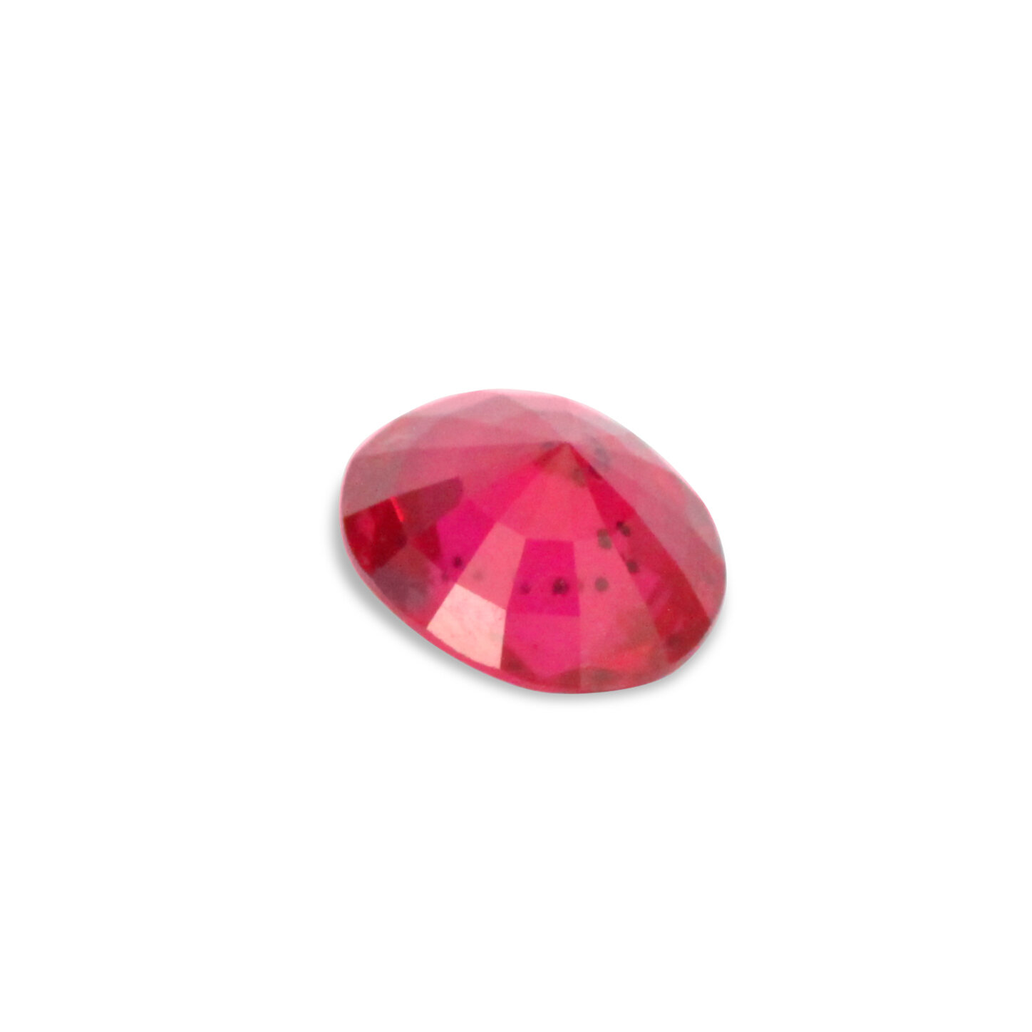 0.88 ct Unheated Mozambique Ruby, Lotus — Enhoerning Jewelry